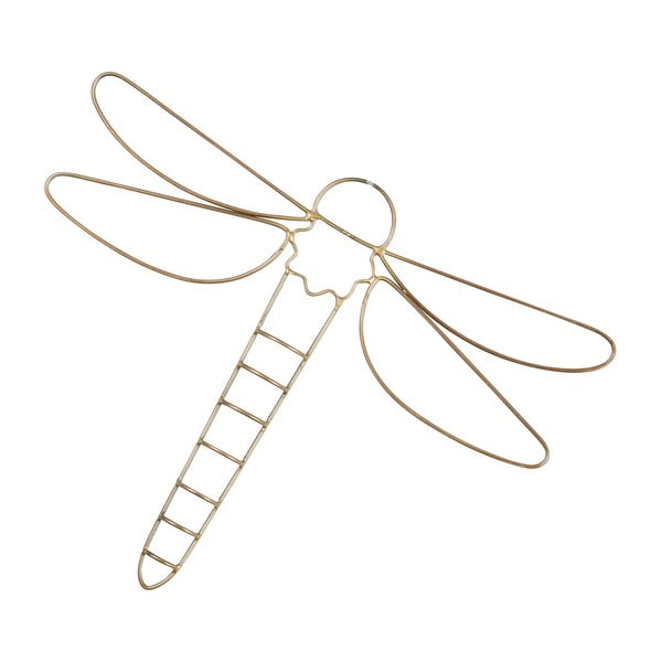 Decorazione murale in metallo 25x20 cm Dragonfly - Jardin d'Ulysse