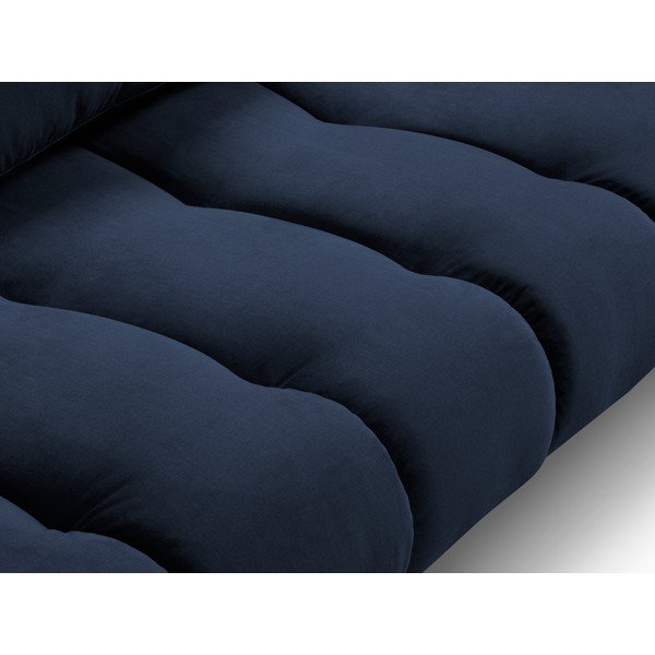 Divano in velluto blu scuro Octave - Interieurs 86-image-1