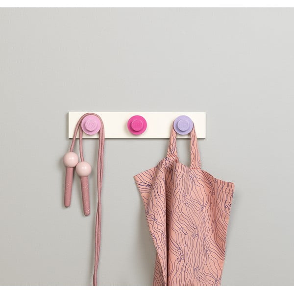 Appendiabiti da parete in plastica per bambini - LEGO®-image-1