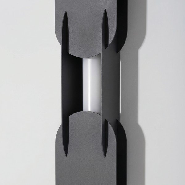 Lampada da parete LED nera in metallo CHAIN – Thoro-image-3