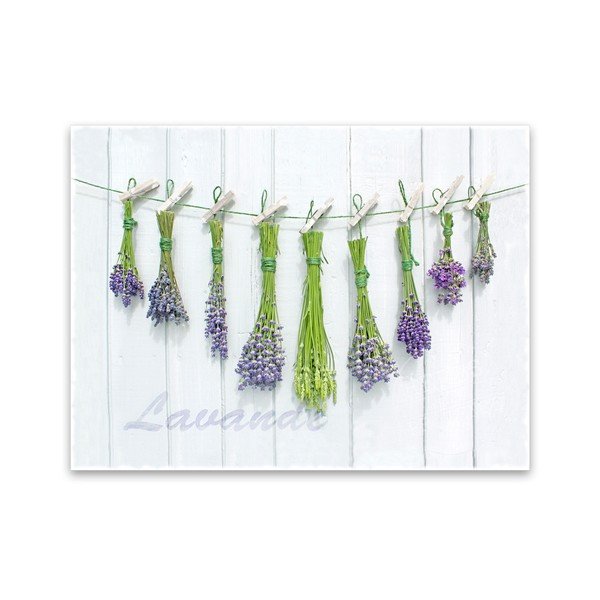 Quadro su tela Shabby Herbs, 60 x 80 cm - Styler