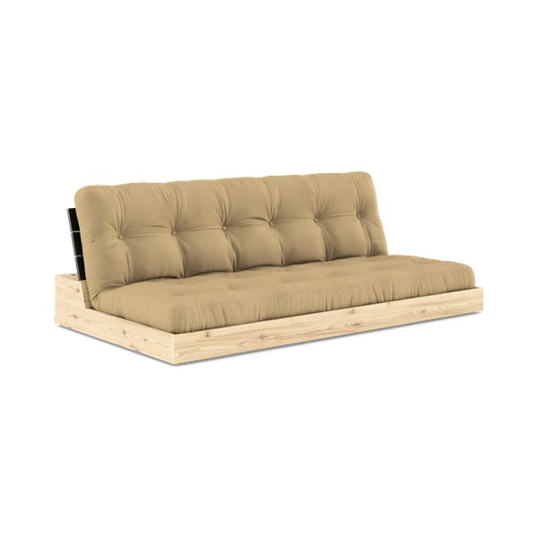 Divano letto color senape 196 cm Base - Karup Design