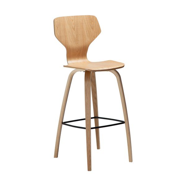 Sgabello da bar di colore naturale (altezza della seduta 75 cm) S.I.T – DAN-FORM Denmark