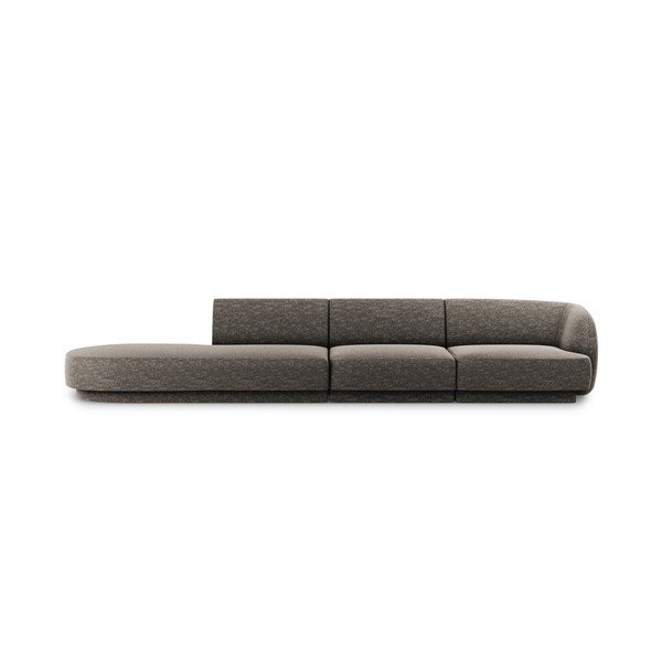 Divano grigio 328 cm Miley - Micadoni Home