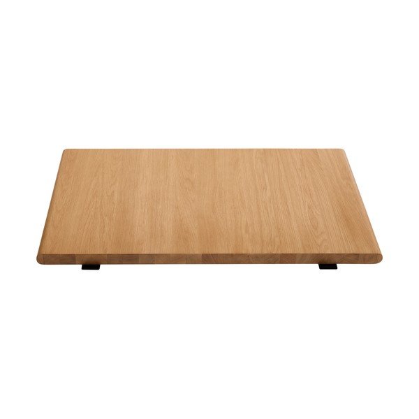 Piano d'appoggio aggiuntivo per tavolo da pranzo con effetto rovere 45x95 cm Flow – Unique Furniture