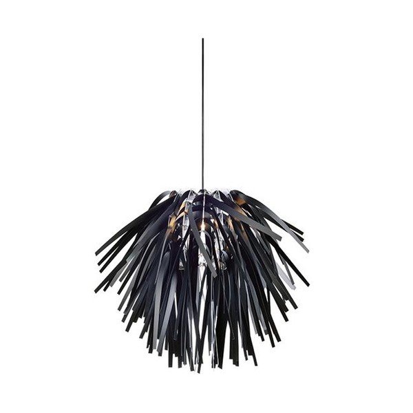 Černé závěsné svítidlo Markslöjd Flora