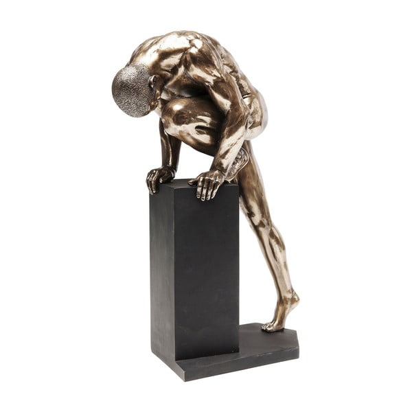 Decorazione Uomo Stand Bronzo Nude Man - Kare Design