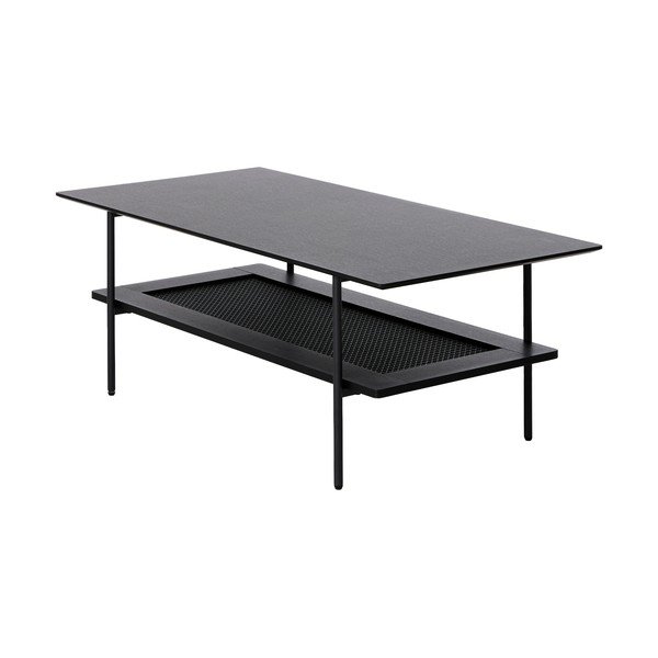 Tavolino da salotto nero 55x110 cm Pensacola – Unique Furniture