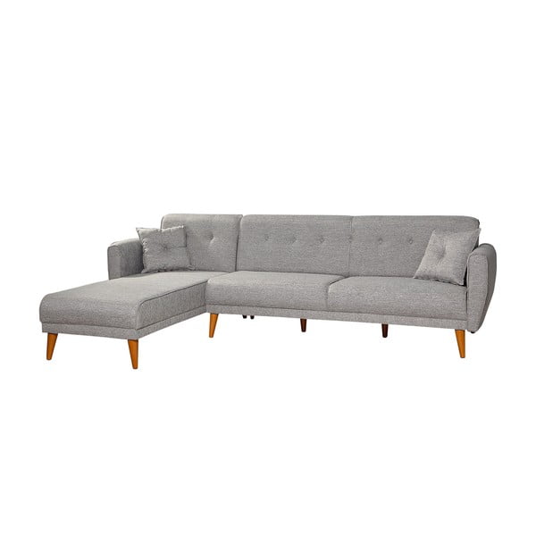 Divano letto grigio chiaro divano angolare Aria - Balcab Home-image-3