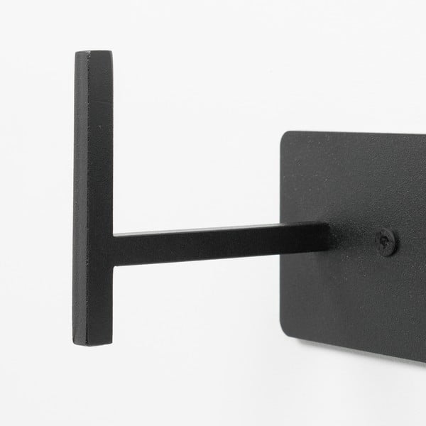 Attaccapanni da parete nero in metallo 64 cm Chapman – Spinder Design-image-4