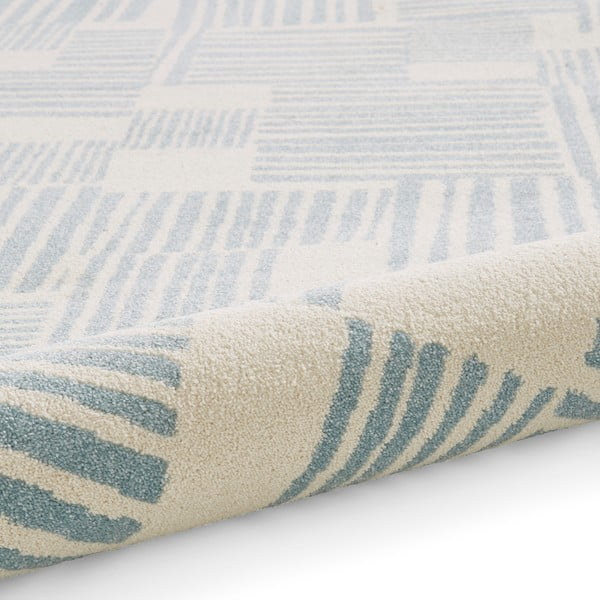 Tappeto azzurro 80x150 cm Blocks – Catherine Lansfield-image-3