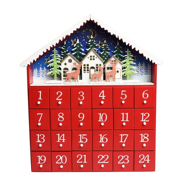 Calendario dell'avvento Red House LED - Rex London