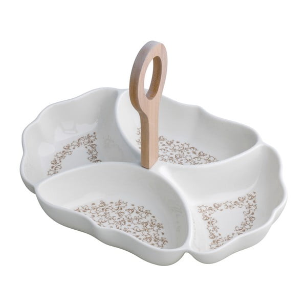 Servírovací miska s bambusovým detailem Brandani Riccioli di Fata