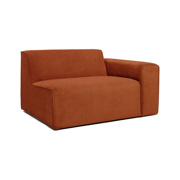 Modulo divano in velluto a coste arancione (angolo destro) Sting - Scandic-image-2