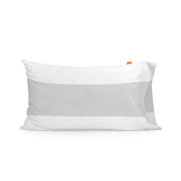 Set di 2 federe in cotone Zigzag, 50 x 75 cm - Blanc