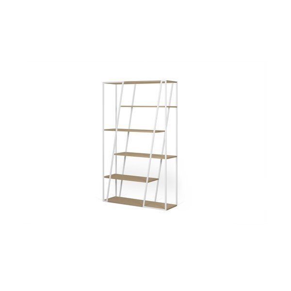 Scaffale bianco 120x197 cm Albi - TemaHome-image-4