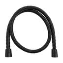 Tubo doccia in acciaio inox nero opaco Powerflex - Sapho