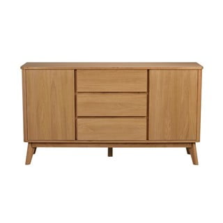 Cassettiera in rovere naturale, altezza 84 cm YuRAi - Rowico
