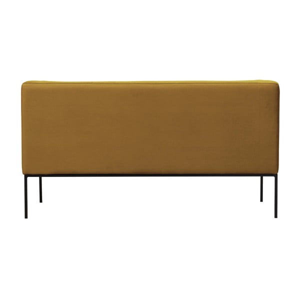 Divano in velluto giallo , 145 cm Neptune - Windsor & Co Sofas-image-4