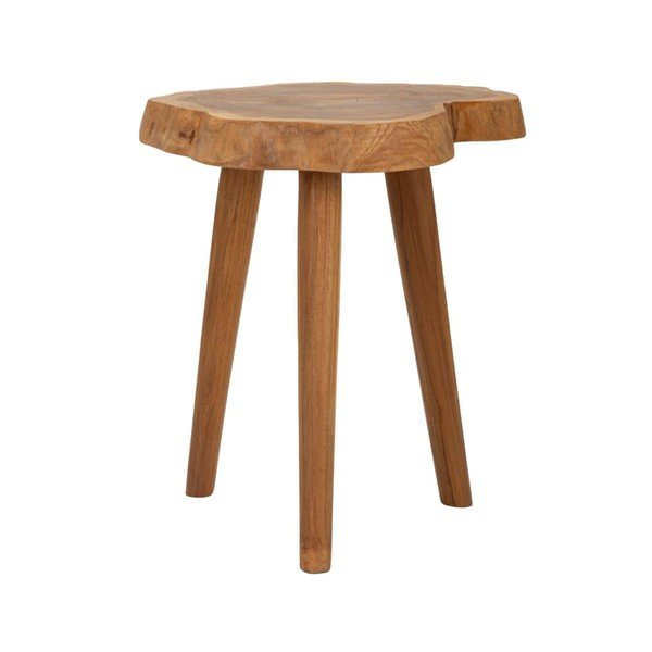 Sgabello di colore naturale in teak massiccio Budut – Mauro Ferretti-image-2