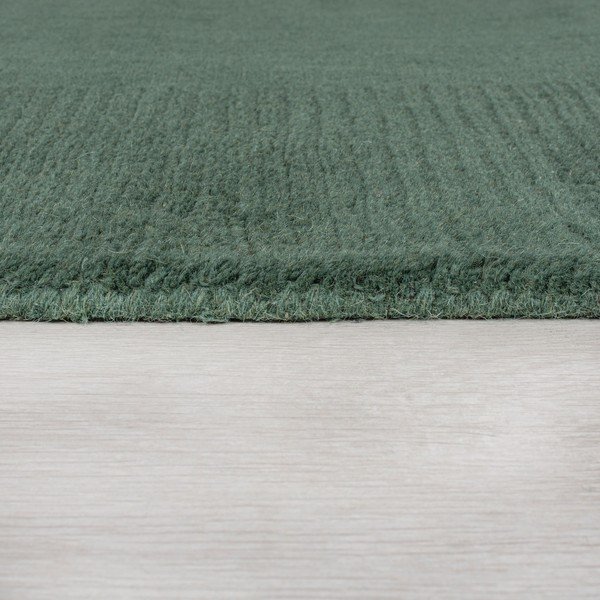 Tappeto in lana verde scuro 120x170 cm Siena - Flair Rugs-image-2