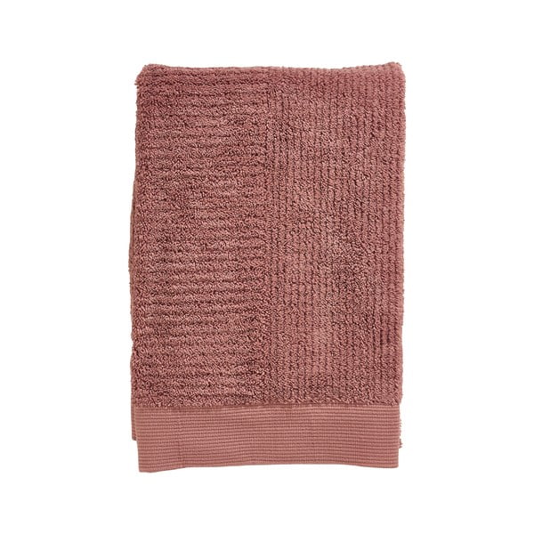 Asciugamano tipo terry rosso in cotone 70x140 cm Classic – Zone