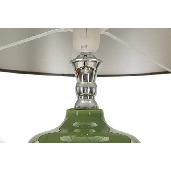 Lampada da terra grigio-verde con paralume in tessuto (altezza 160 cm) Eva - Mauro Ferretti-image-3