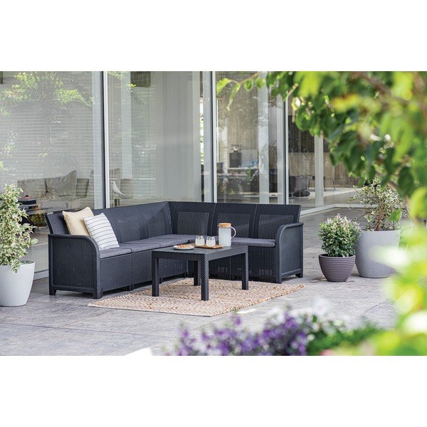 Set da giardino grigio Emma Rosali - Keter-image-2