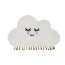 Tappeto per bambini in cotone bianco 90x150 cm Cloud - Ixia