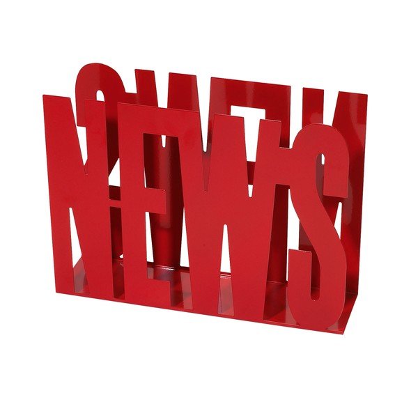 Stojan na noviny News, červený