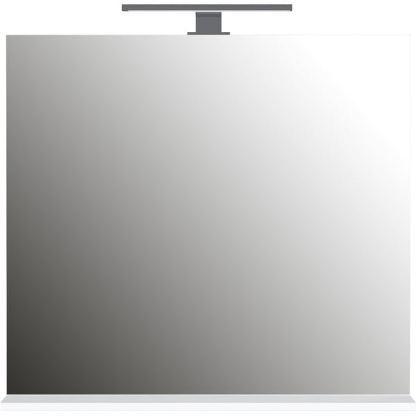 Specchio da parete con illuminazione/con ripiano  76x75 cm – Germania