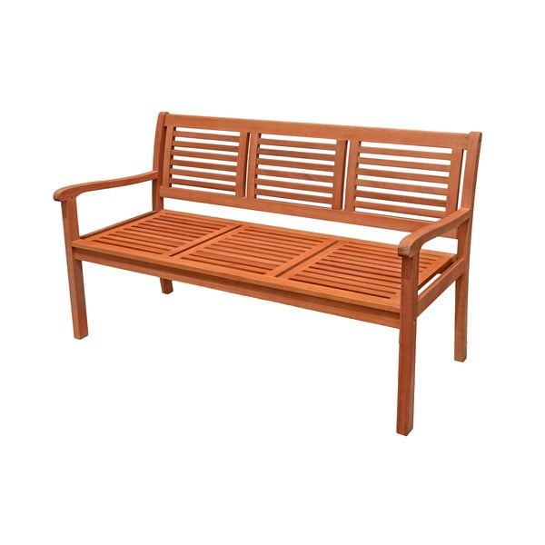 Panchina da giardino in legno di eucalipto ADDU Saigon, lunghezza 158 cm - Garden Pleasure