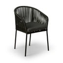 Set di 2 sedie da giardino nere Trapani - Bonami Selection