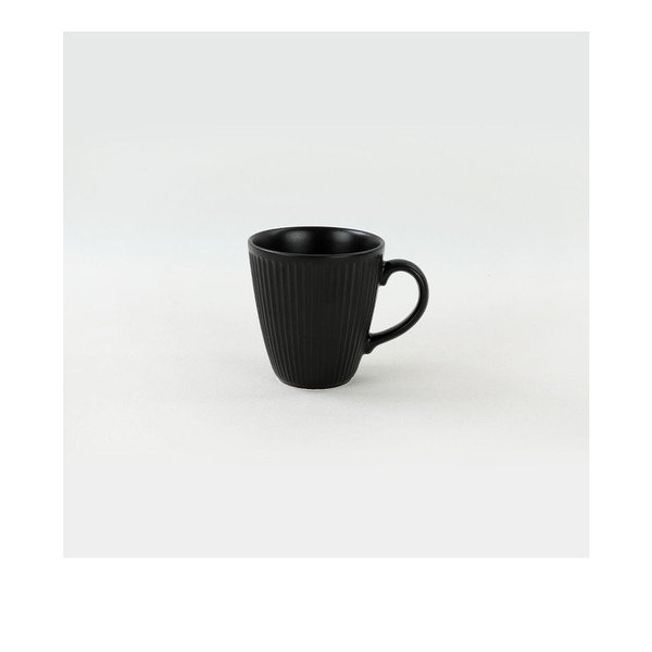 Tazze in ceramica nera in set da 6 pezzi 0,3 l - Hermia-image-3