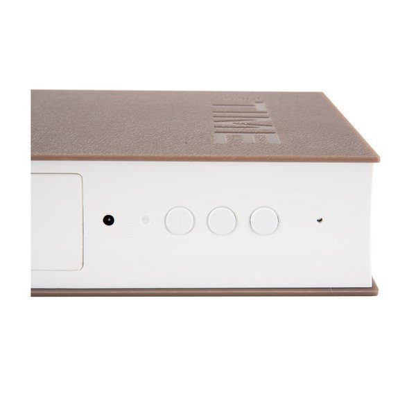 Sveglia a LED grigio-marrone Libro - Karlsson-image-4