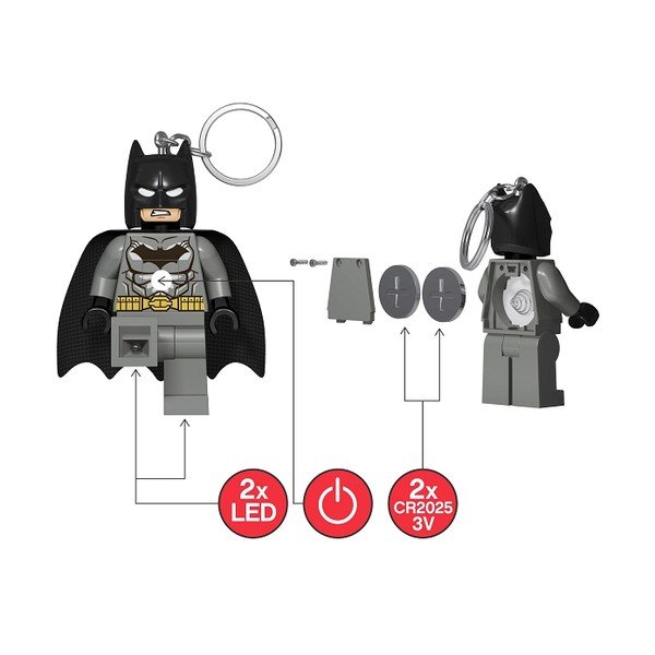 Portachiavi con torcia Batman - LEGO®-image-3