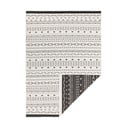 Tappeto da esterno nero e crema , 290 x 200 cm Kuba - NORTHRUGS