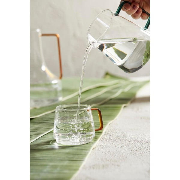 Lattiera in vetro color petrolio 540 ml Dilacia - Sema-image-1