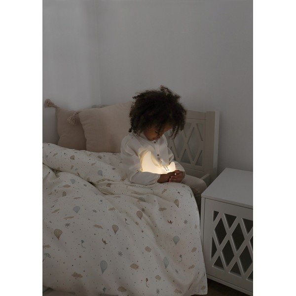 Set copripiumino e federa da bambini avorio in cotone organico per culla 100x140 cm Dreamland – Cam Cam Copenhagen-image-1