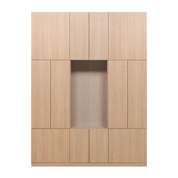Mobile componibile di colore naturale 162x215 cm Build – WOOOD