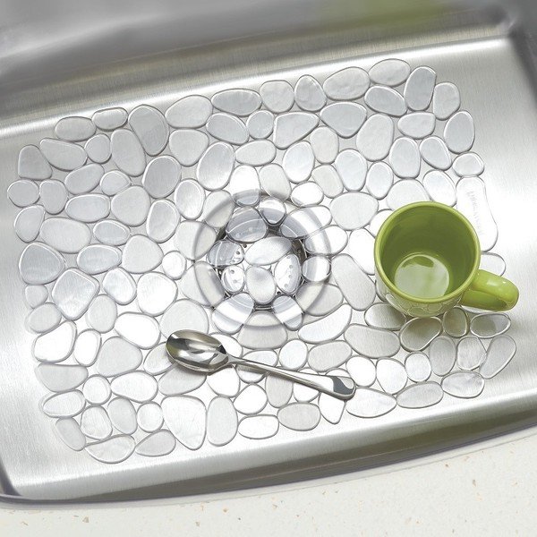 Tappetino antiscivolo per lavello Pebblz - iDesign-image-1