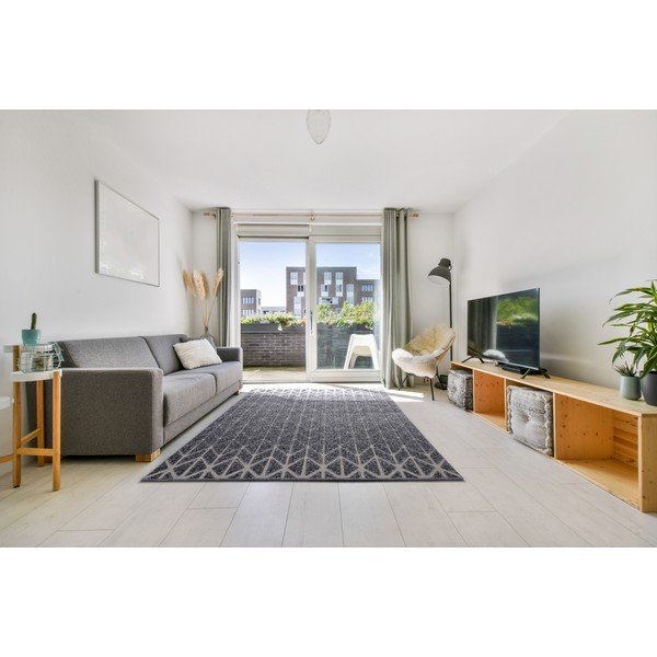 Tappeto grigio 200x280 cm Hill - FD-image-1