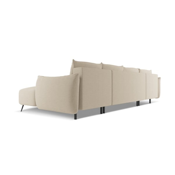 Divano angolare beige Malie – Makamii-image-4