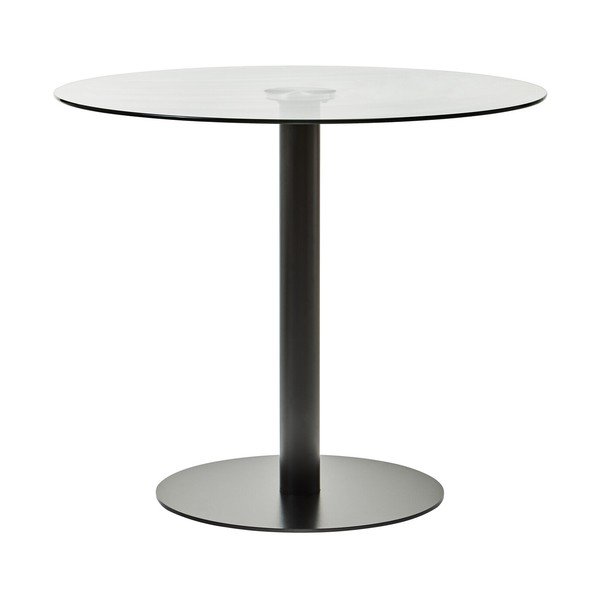 Tavolo da pranzo rotondo con piano in vetro ø 90 cm Metropolitan – Premier Housewares