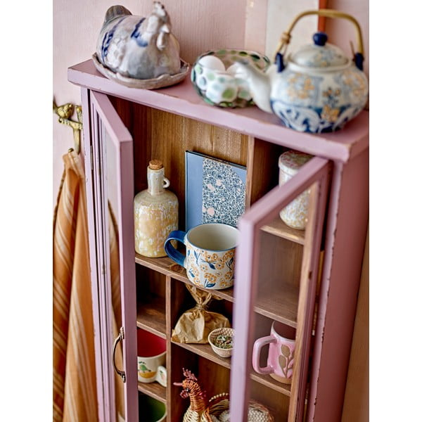 Tazza blu/beige in gres 400 ml Myah – Bloomingville-image-3