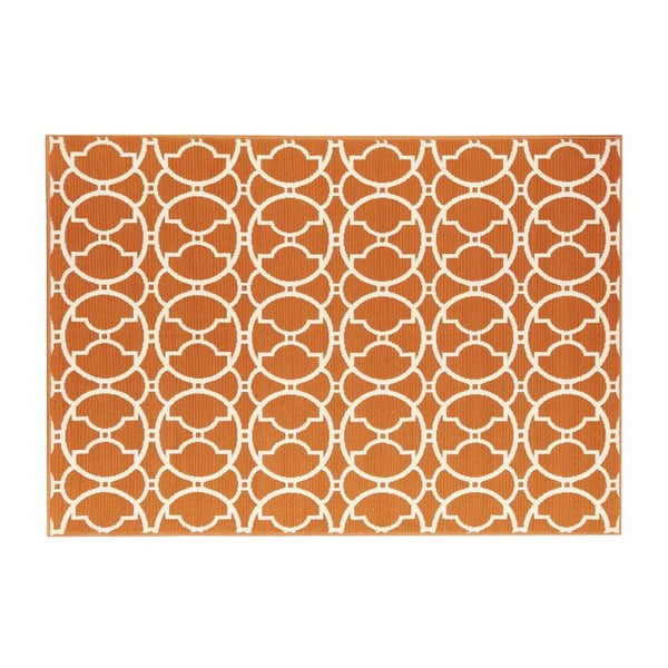 Tappeto arancione per esterni , 133 x 190 cm Interlaced - Floorita-image-2