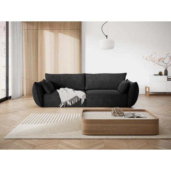 Divano grigio scuro 208 cm Vanda - Mazzini Sofas-image-1