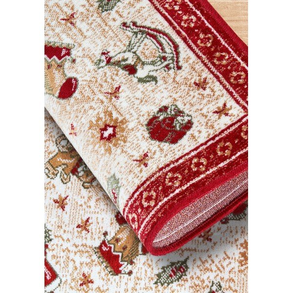 Tappeto rosso natalizio in cotone 50x80 cm Toy's Delight Red Christmas - Villeroy&Boch-image-3
