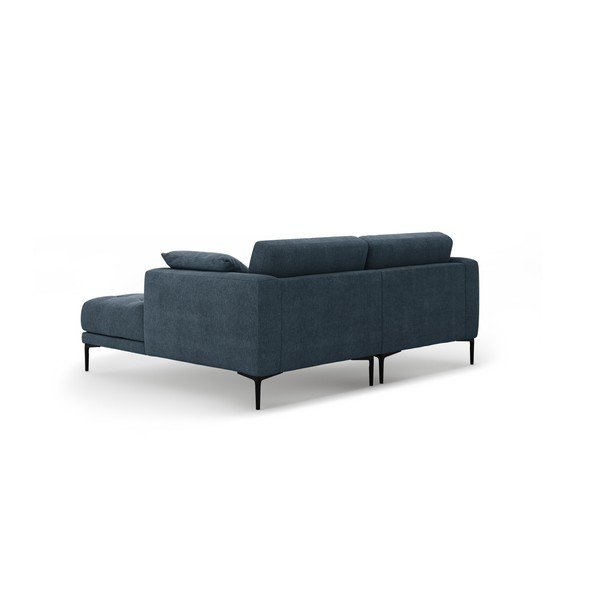 Divano angolare blu scuro (con penisola a destra/con chaise lounge) Bemy – Micadoni -image-2