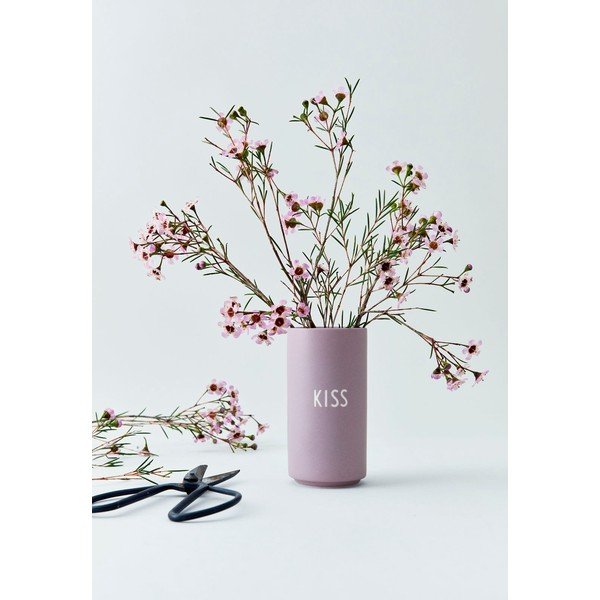 Vaso in porcellana viola Favourite - Design Letters-image-1